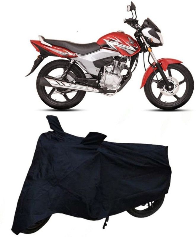 Human Plus Two Wheeler Cover for Hero  (HF Deluxe Eco, Black)