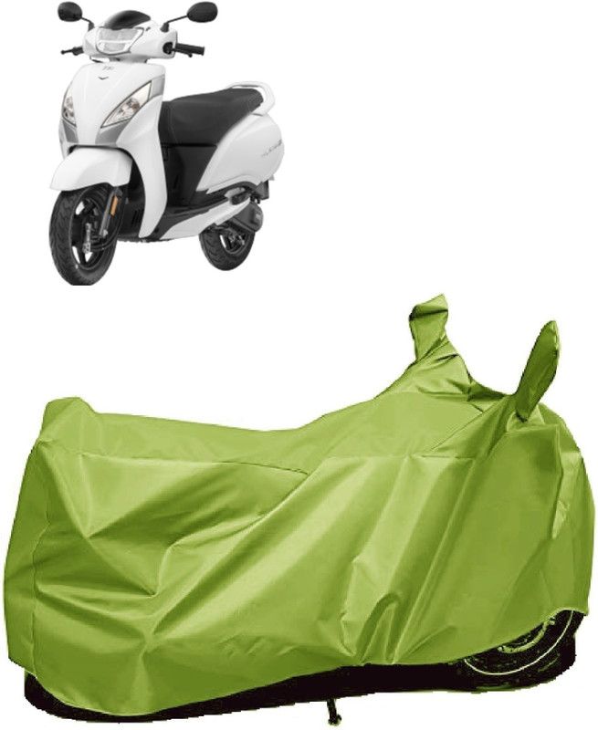 Autoprime Two Wheeler Cover for TVS  (Jupiter 125, Green)