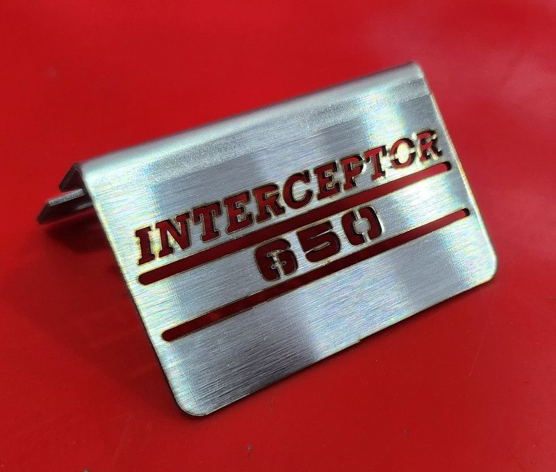 AVA Interceptor 650 brake oil reservoir cover Bike Crash Guard  (Royal Enfield)