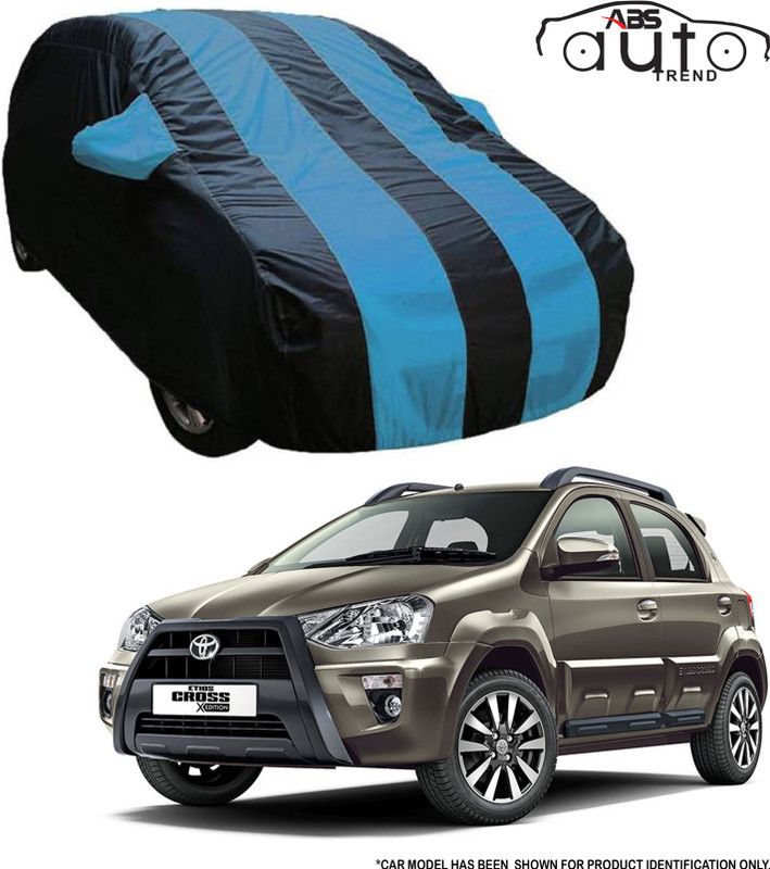 ABS AUTO TREND Car Cover For Toyota Etios Cross (With Mirror Pockets)  (Multicolor)