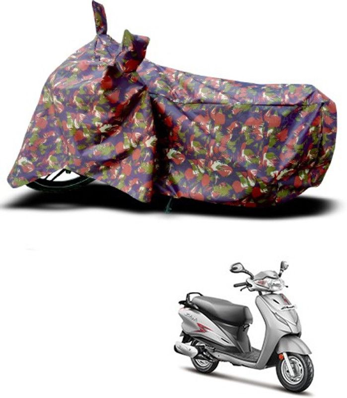 APNEK Waterproof Two Wheeler Cover for Hero  (Moto Corp Duet, Multicolor)
