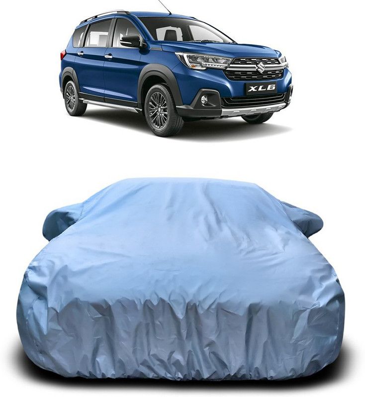 AUTOGARH Car Cover For Maruti Suzuki XL6 (With Mirror Pockets)  (Silver)