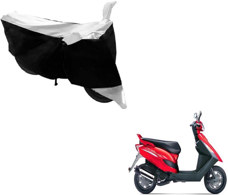 AUTYLE Two Wheeler Cover for Bajaj  (Flyte, Black, Silver)