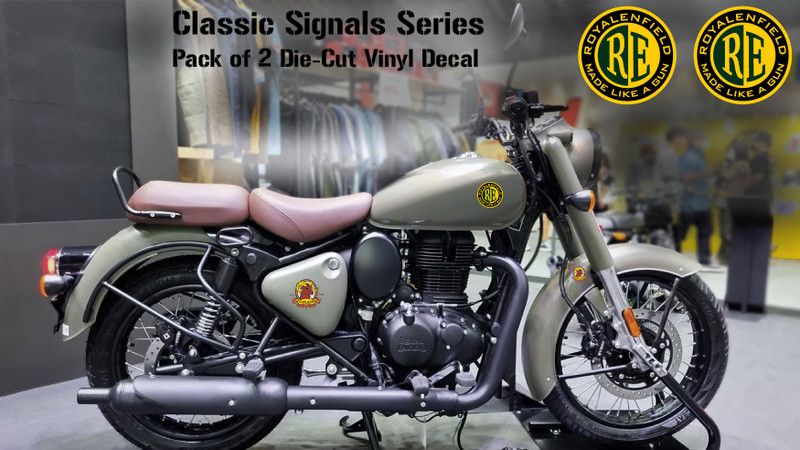 hard goat Sticker & Decal for Bike  (Black, Yellow, Green)