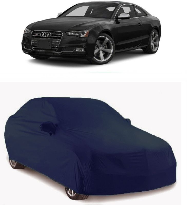 Gargi Traders Car Cover For Audi RS5 (With Mirror Pockets)  (Blue)