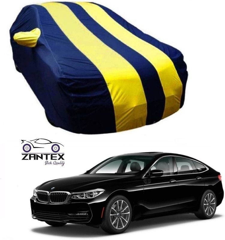 ZANTEX Car Cover For BMW 6GT (With Mirror Pockets)  (Blue, Yellow)