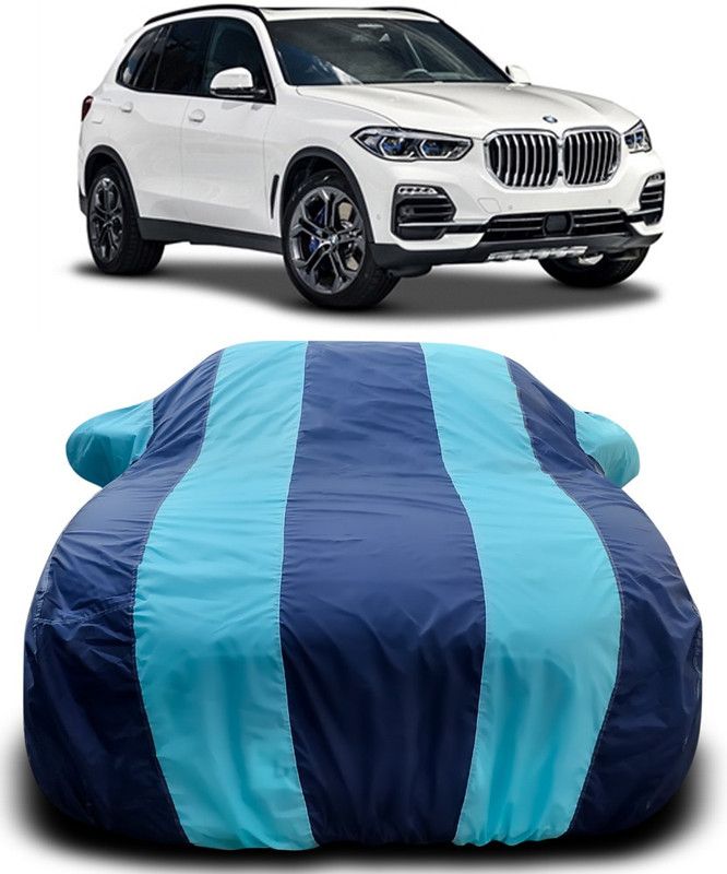 MoTRoX Car Cover For BMW X5M (With Mirror Pockets)  (Blue, Blue)
