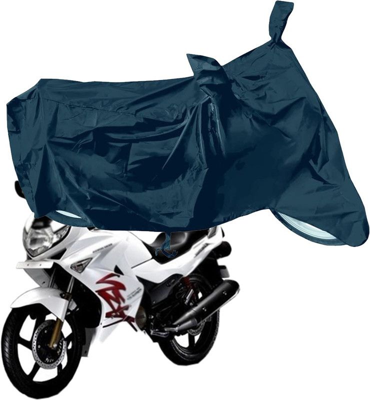 RiderShine Waterproof Two Wheeler Cover for Hero  (Karizma ZMR, Black)