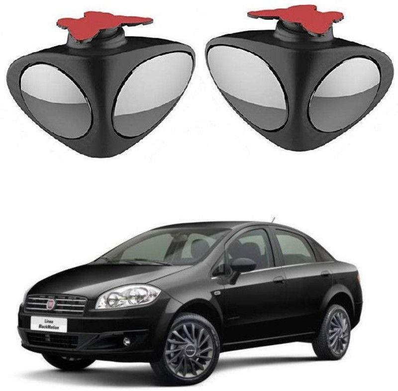 PRTEK Manual Dual Mirror For Fiat Linea  (Left, Right)