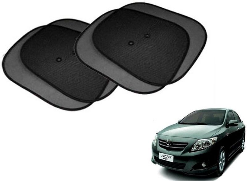 MOCKHE Side Window Sun Shade For Toyota Altis  (Black)