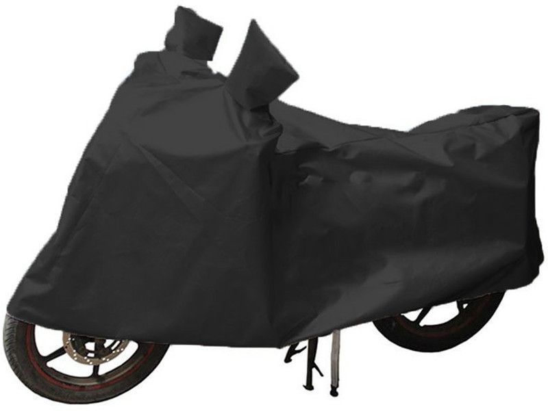 THE REAL ARV Two Wheeler Cover for TVS  (Apache, Black)