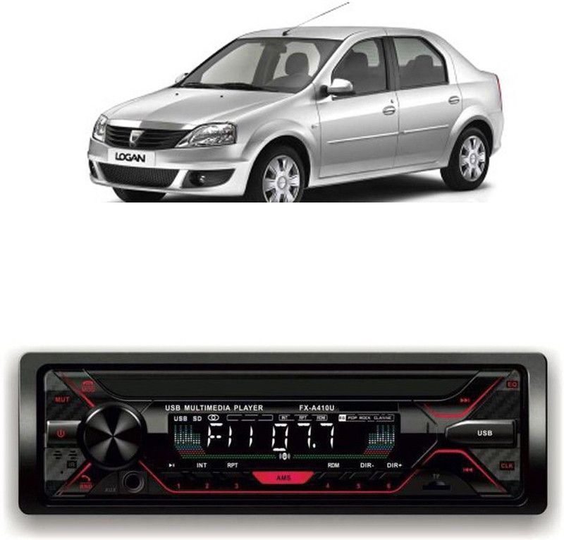 YUNEIK Car Stereo FX- A100U Car Stereo with Bluetooth, USB, SDCard , Aux Y-434 Car Stereo  (Single Din)