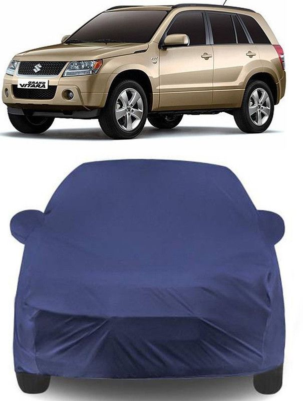 Dvis Car Cover For Maruti Suzuki Grand Vitara (With Mirror Pockets)  (Blue)