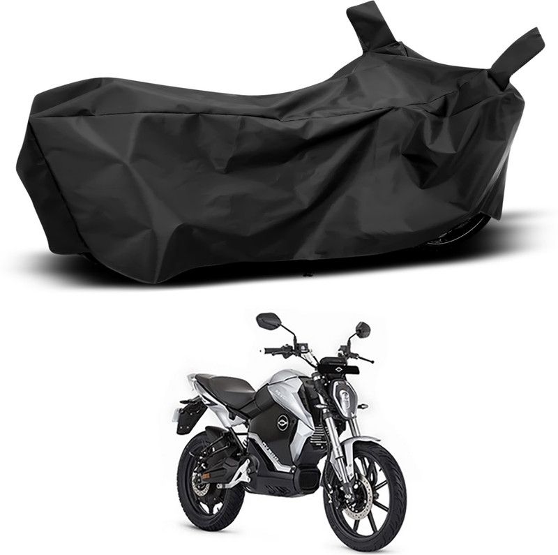 Ascension Two Wheeler Cover for Revolt  (RV 300, Black)