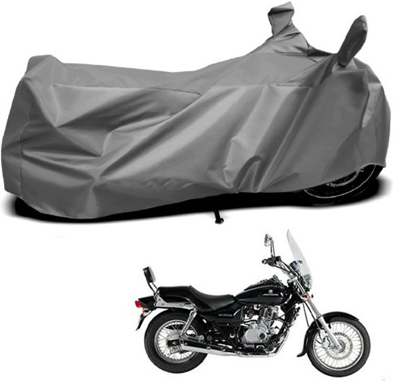 THE REAL ARV Waterproof Two Wheeler Cover for Bajaj  (Avenger 220 DTS-i, Grey)