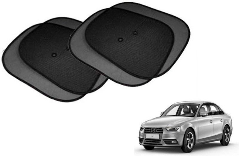 MOCKHE Side Window Sun Shade For Audi A4  (Black)