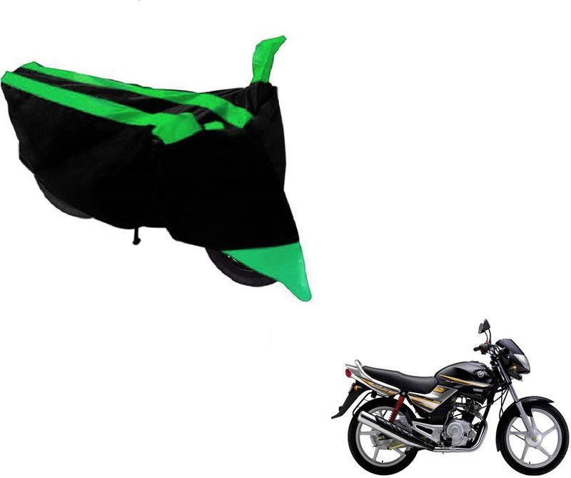 AUTYLE Two Wheeler Cover for Yamaha  (Libero, Black, Green)