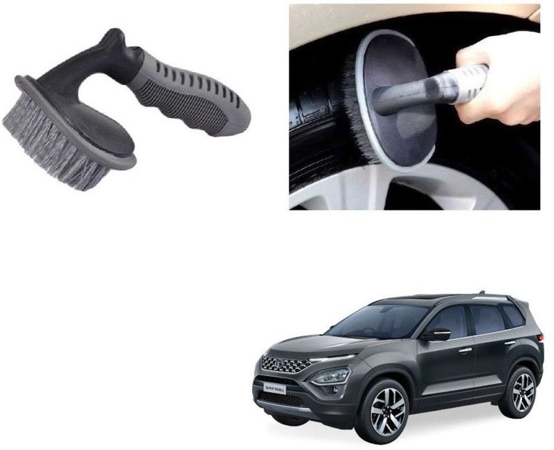 SPREADX Alloy Wheel Tire Car Rim Tyre Cleaning Brush suitable for Tata Safari 2021 300 g Wheel Tire Cleaner  (Pack of 1)