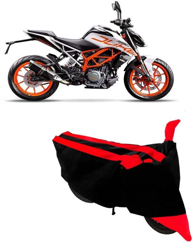 MoTRoX Two Wheeler Cover for KTM  (Duke 390, Red)