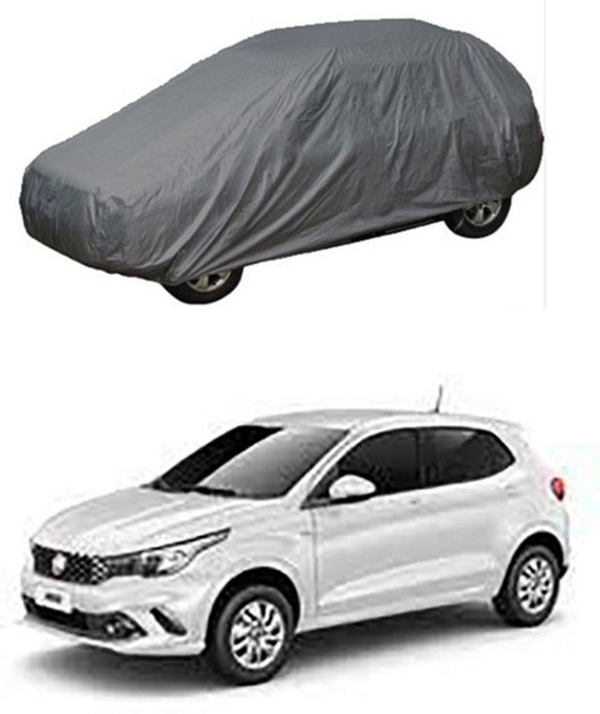 THE REAL ARV Car Cover For Fiat Argo (With Mirror Pockets)  (Grey)