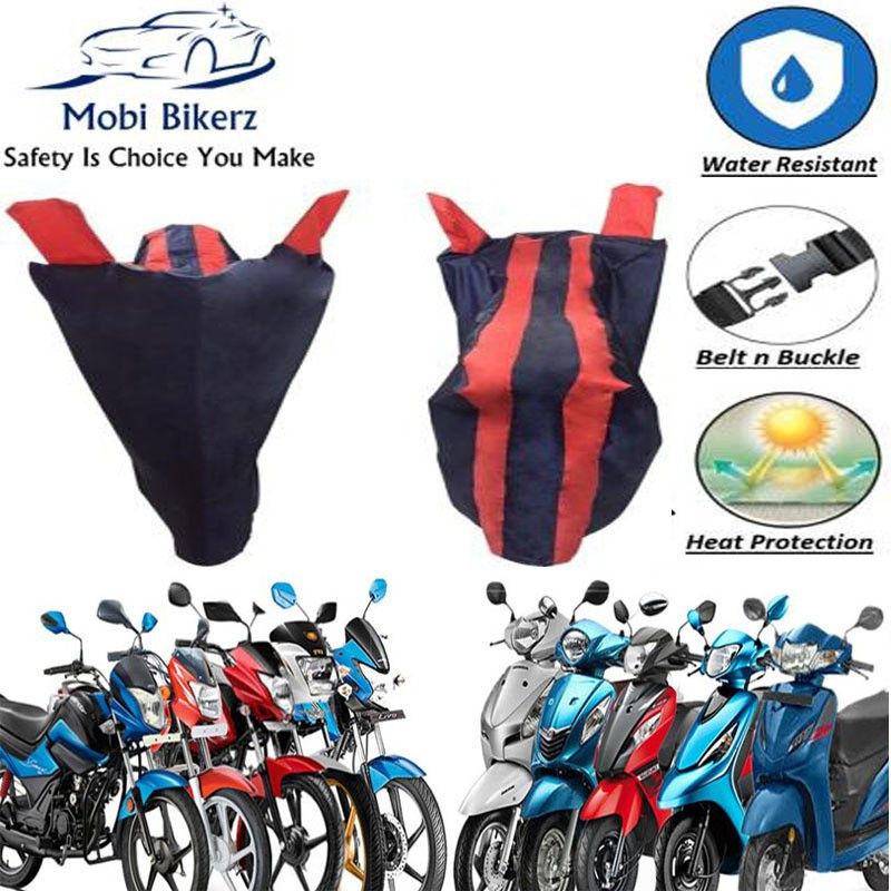mobibikerz Two Wheeler Cover for Honda  (CD Dawn, Multicolor)
