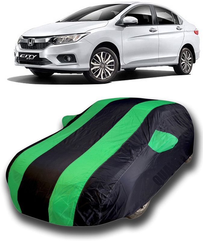 siddharth fashion Car Cover For Honda City ZX (With Mirror Pockets)  (Multicolor)