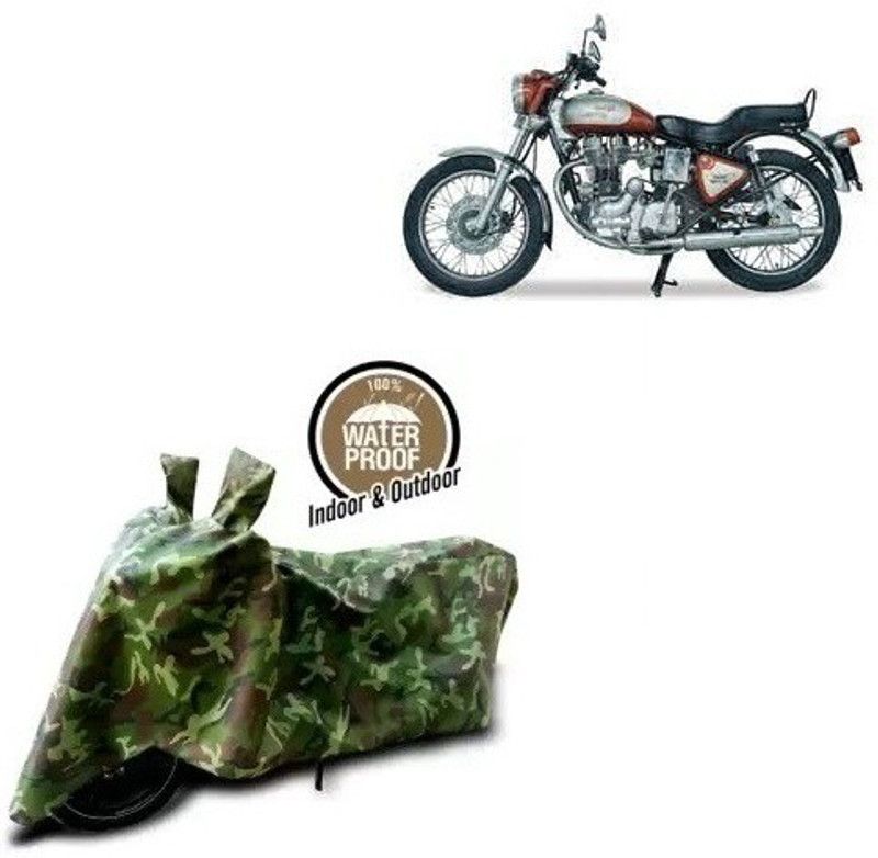 LIFELEX Waterproof Two Wheeler Cover for Royal Enfield  (Electra 5S, Multicolor)