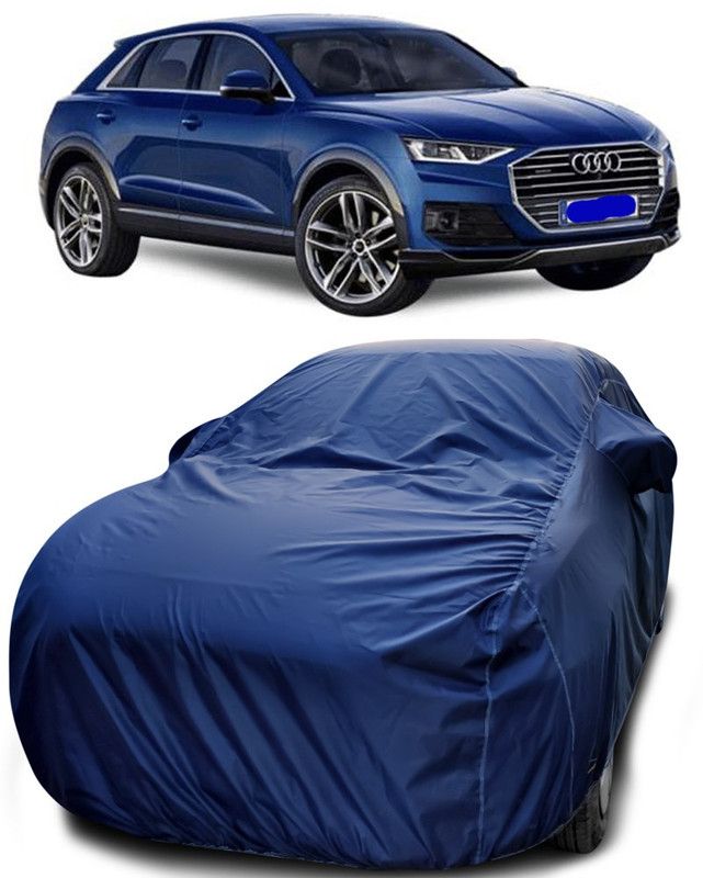 Dvis Car Cover For Audi Q3 (With Mirror Pockets)  (Blue)