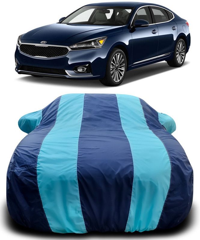 ARN Car Cover For Kia Cadenza (With Mirror Pockets)  (Blue, Blue)