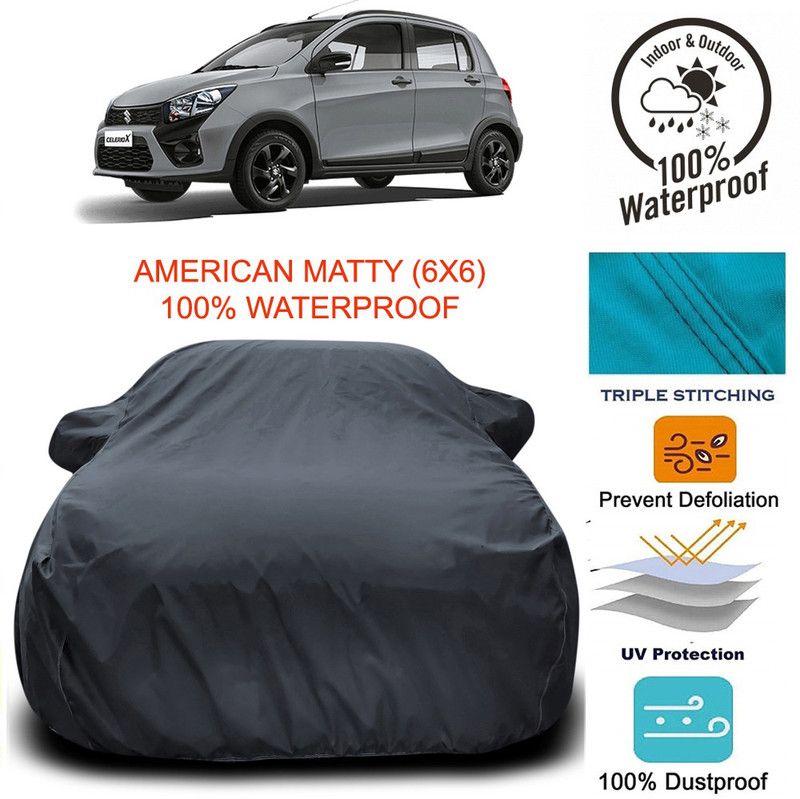 Elegance Car Cover For Maruti Suzuki Celerio X (With Mirror Pockets)  (Grey)