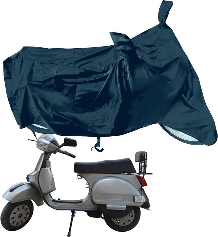 RiderShine Waterproof Two Wheeler Cover for LML  (Select, Black)