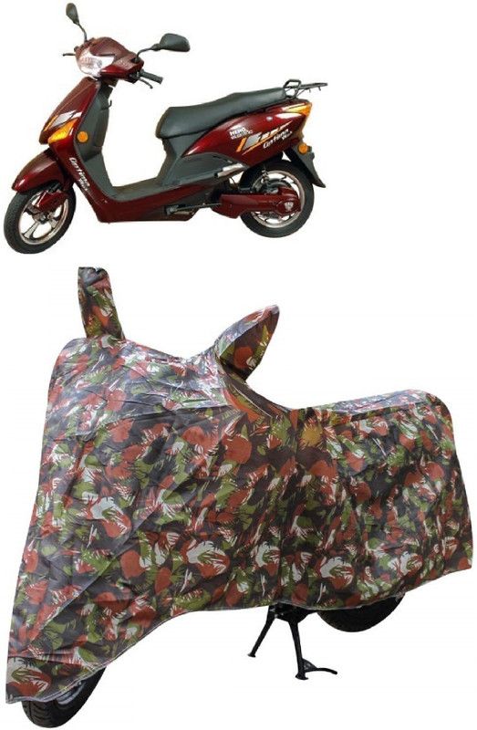 Autoprime Two Wheeler Cover for Hero  (Electric Zippy, Multicolor)