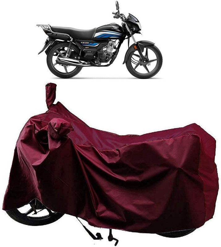 Autoprime Two Wheeler Cover for Honda  (CD, Maroon)