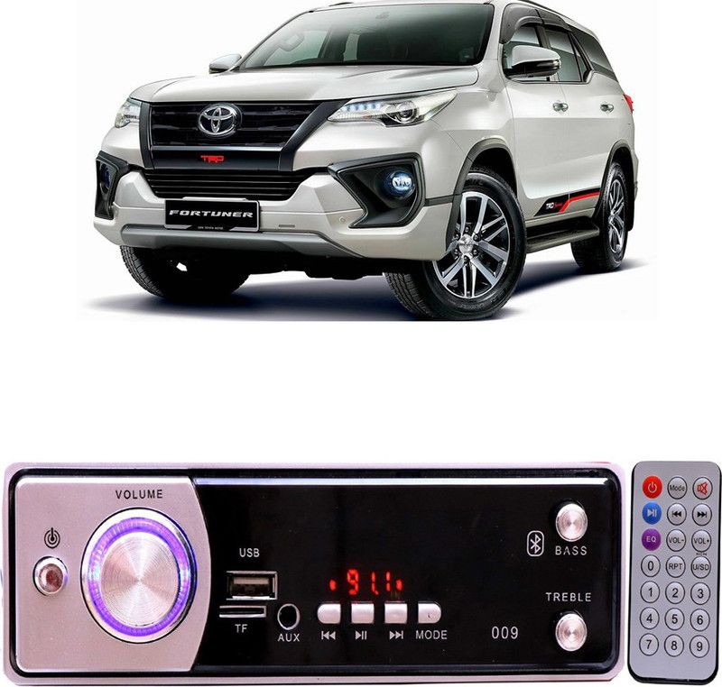 Purpleheart Silver009 BLUETOOTH/USB/SD/AUX/FM/MP3 Car Stereo ( Single Din) P-586 Car Stereo  (Single Din)