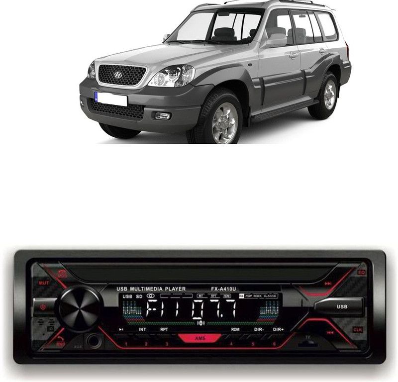 YUNEIK Car Stereo FX- A100U Car Stereo with Bluetooth, USB, SDCard , Aux Y-180 Car Stereo  (Single Din)