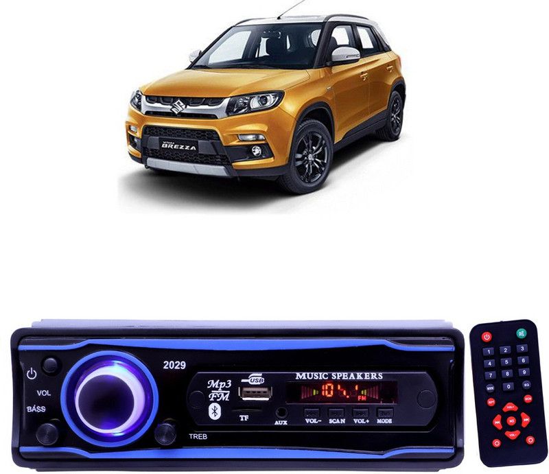 EverLand Blue 2029 USB/AUX/SD/BLUETOOTH/FM/MP3 BOOM MASTER STANDARD- E 346 Car Stereo  (Single Din)