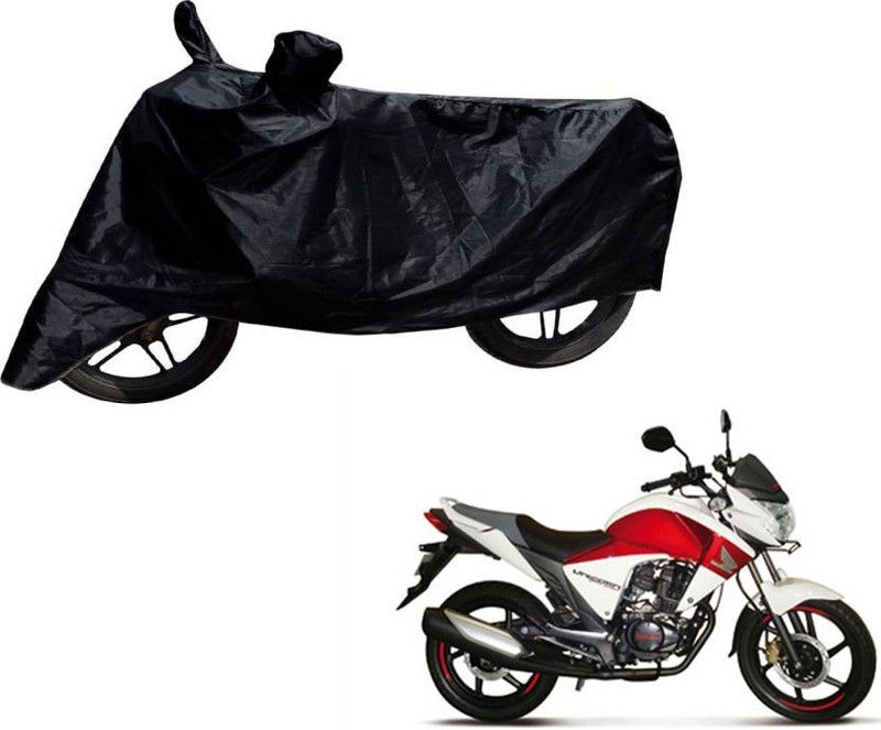 THE REAL ARV Two Wheeler Cover for Honda  (Dazzler, Black)
