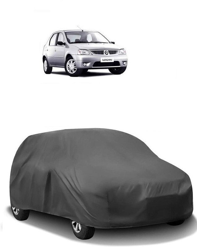 ARNEJA Car Cover For Renault Logan (Without Mirror Pockets)  (Grey)
