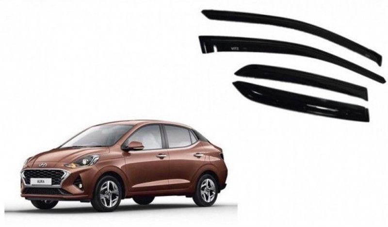 Under Auto For Front, Rear Wind Deflector  (Hyundai Aura SX Option Petrol)