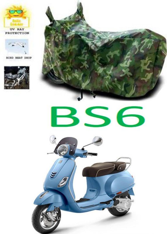 RONISH Waterproof Two Wheeler Cover for Vespa  (Elegante 150, Multicolor)