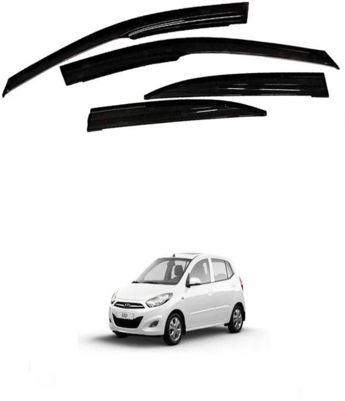 guruji system For Front, Rear Wind Deflector  (HYUNDAI i10)