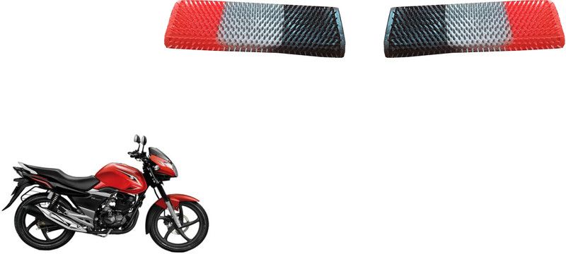 AutoVHPR SuzZeuStylishRedSilverBlackD1PVCGripCover Handle Bar Grip For Suzuki Universal For Bike  (Pack of 2)