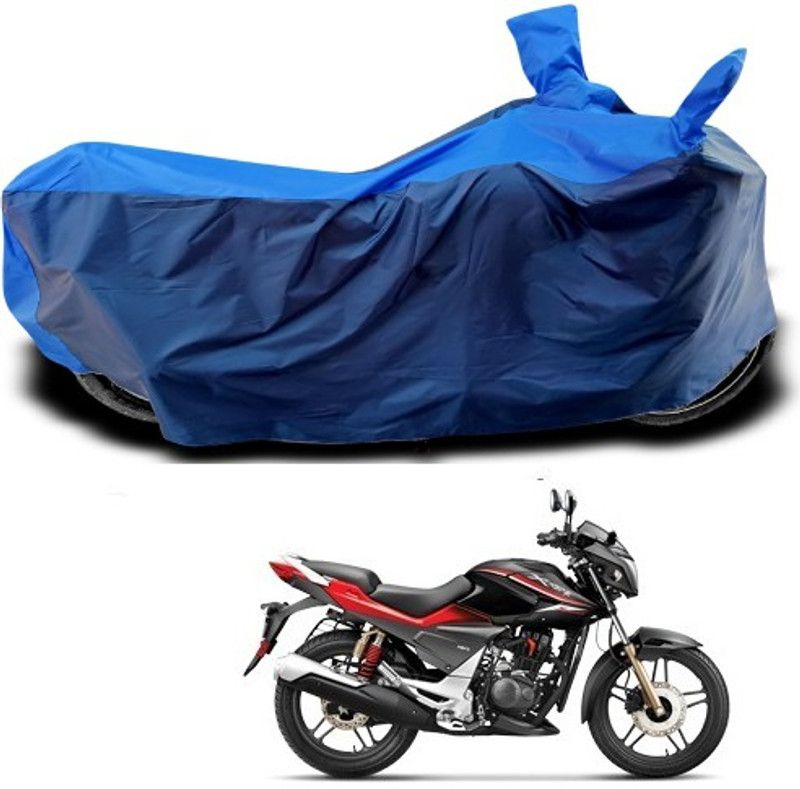 APNEK Waterproof Two Wheeler Cover for Honda  (CBZ Extreme, Blue)