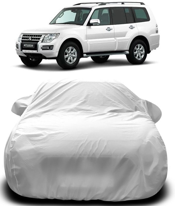 Genipap Car Cover For Mitsubishi Montero (With Mirror Pockets)  (Silver)