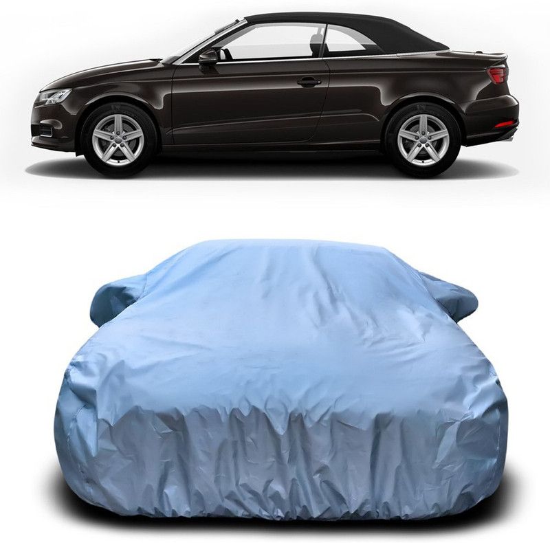 Genipap Car Cover For Audi A5 Cabriolet (With Mirror Pockets)  (Silver)