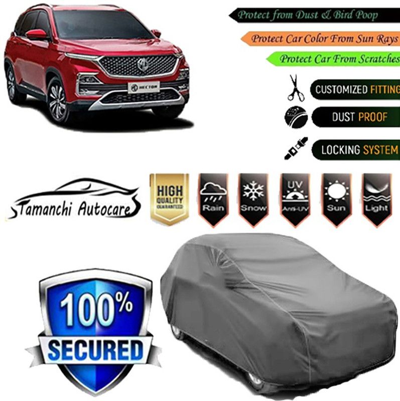 Tamanchi Autocare Car Cover For MG Hector  (Grey)