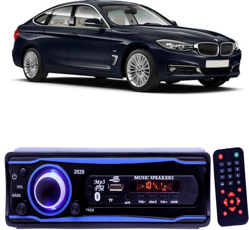 YUNEIK Blue 2029 USB/AUX/SD/BLUETOOTH/FM/MP3 BOOM MASTER STANDARD- Y 40 Car Stereo  (Single Din)