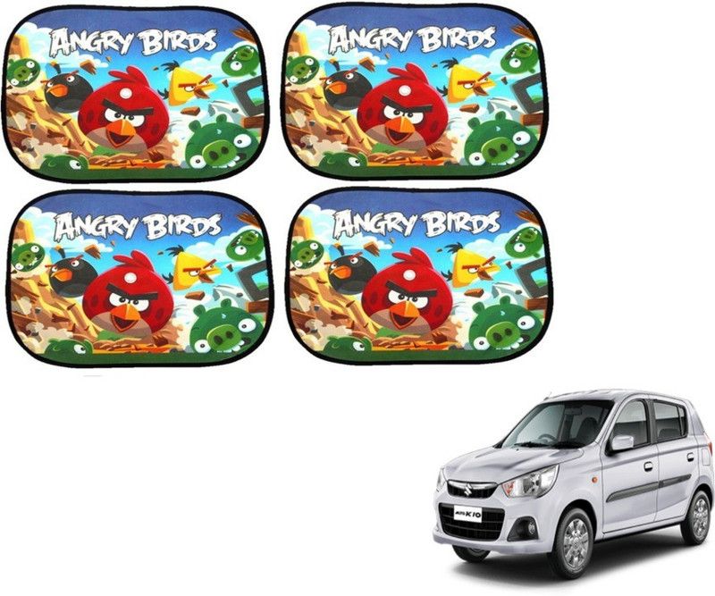 MOCKHE Side Window Sun Shade For Maruti Suzuki Alto K10  (Multicolor)