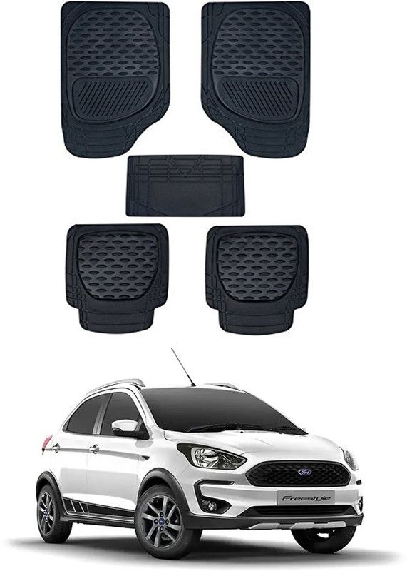 RONISH PVC Standard Mat For Ford Freestyle  (Black)