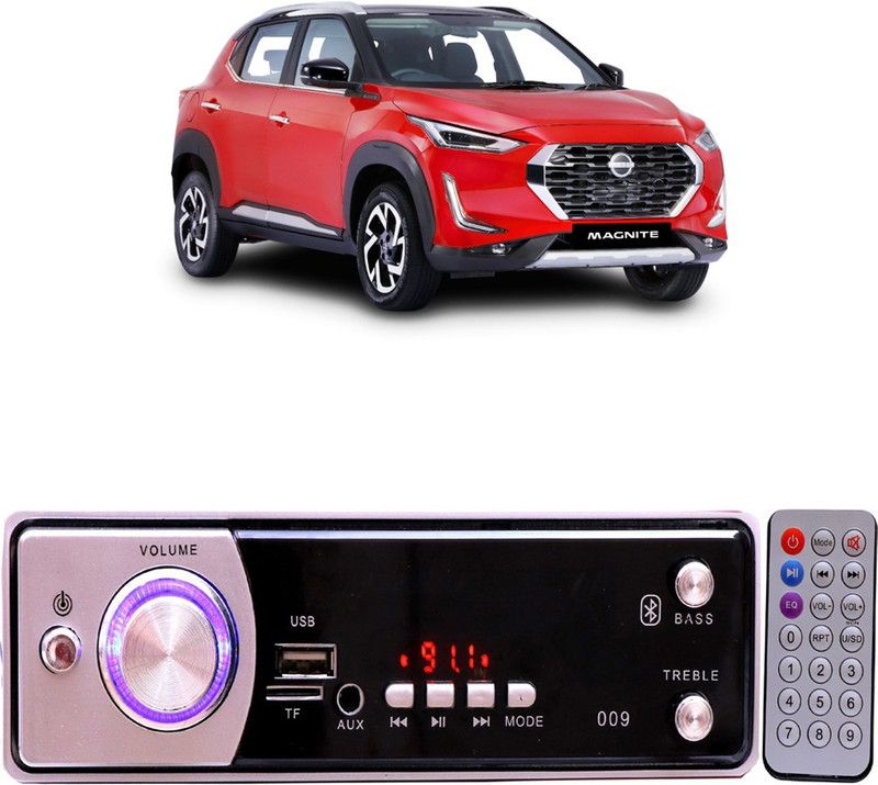YUNEIK Silver009 BLUETOOTH/USB/SD/AUX/FM/MP3 Car Stereo ( Single Din) Y-442 Car Stereo  (Single Din)